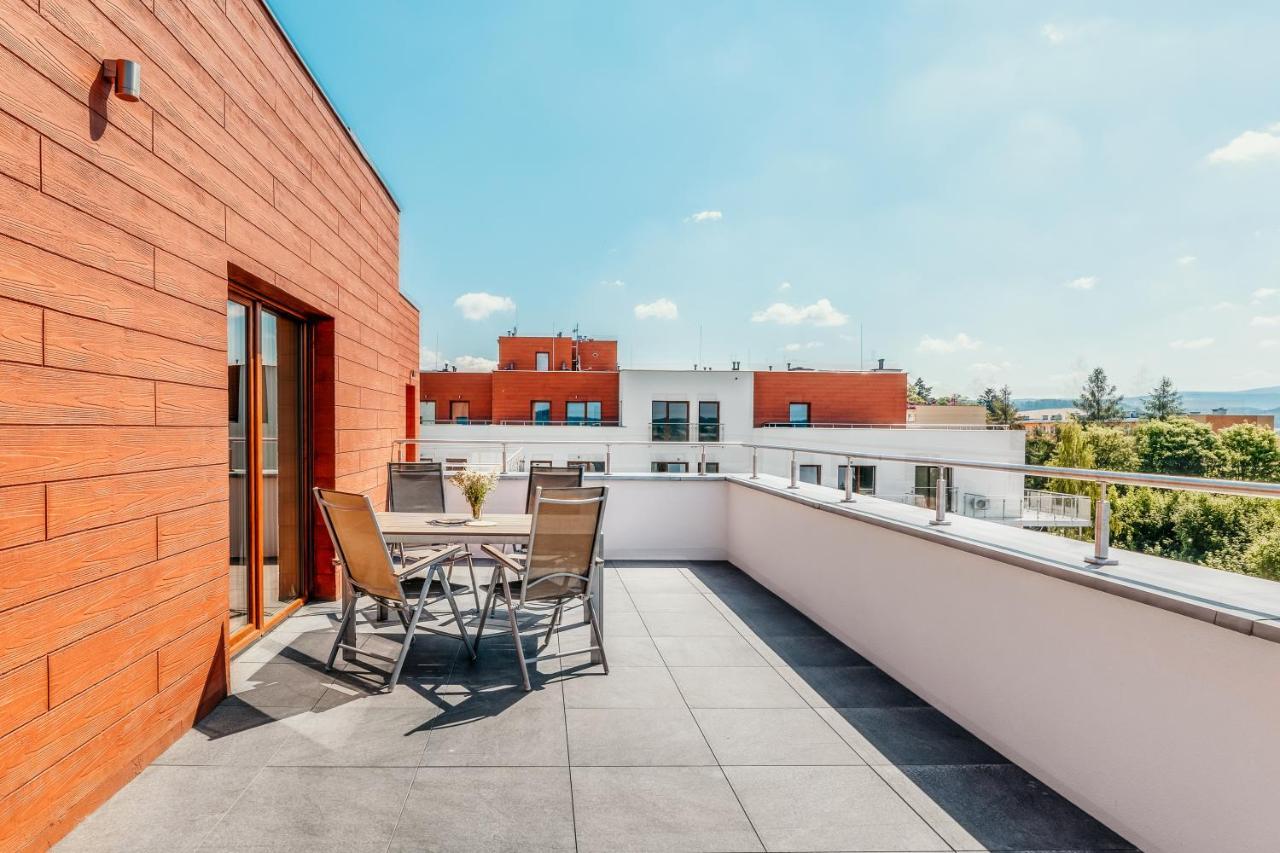Apartament Widokowy - Penthouse Z Tarasem Kudowa Zdroj Exterior photo